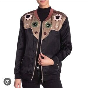 Scotch and soda reversible bomber jacket. Pet/smoke free home. Size L/10